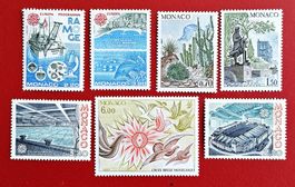 MONACO LOT AUS 1980** 1986** 1987** POSTFRISCH