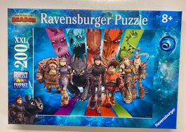 Ravensburger Puzzle Dragons 200 Teile, XXL, Top Zustand!