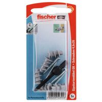 fischer Gipskartondübel GK S Nylondübel mit Schraube - NEU