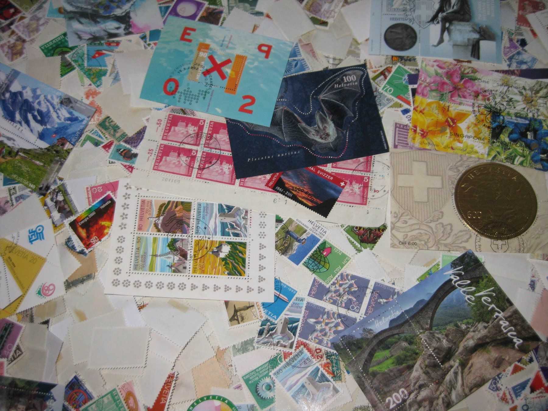 Alle Briefmarken: Timbres Suisses lavés – Gebraucht aus L'Auberson von DanGinFAS 3