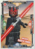 LEGO STAR WARS TRADING CARD SERIE 3 # 83 DARTH MAUL‪