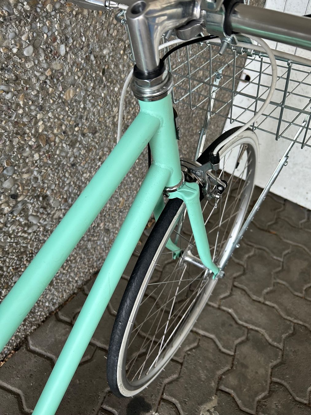 Siech Biciclette: Siech Damen City Bike mit Korb – Usato da Adlikon b.Regensdf venduto da usado 4