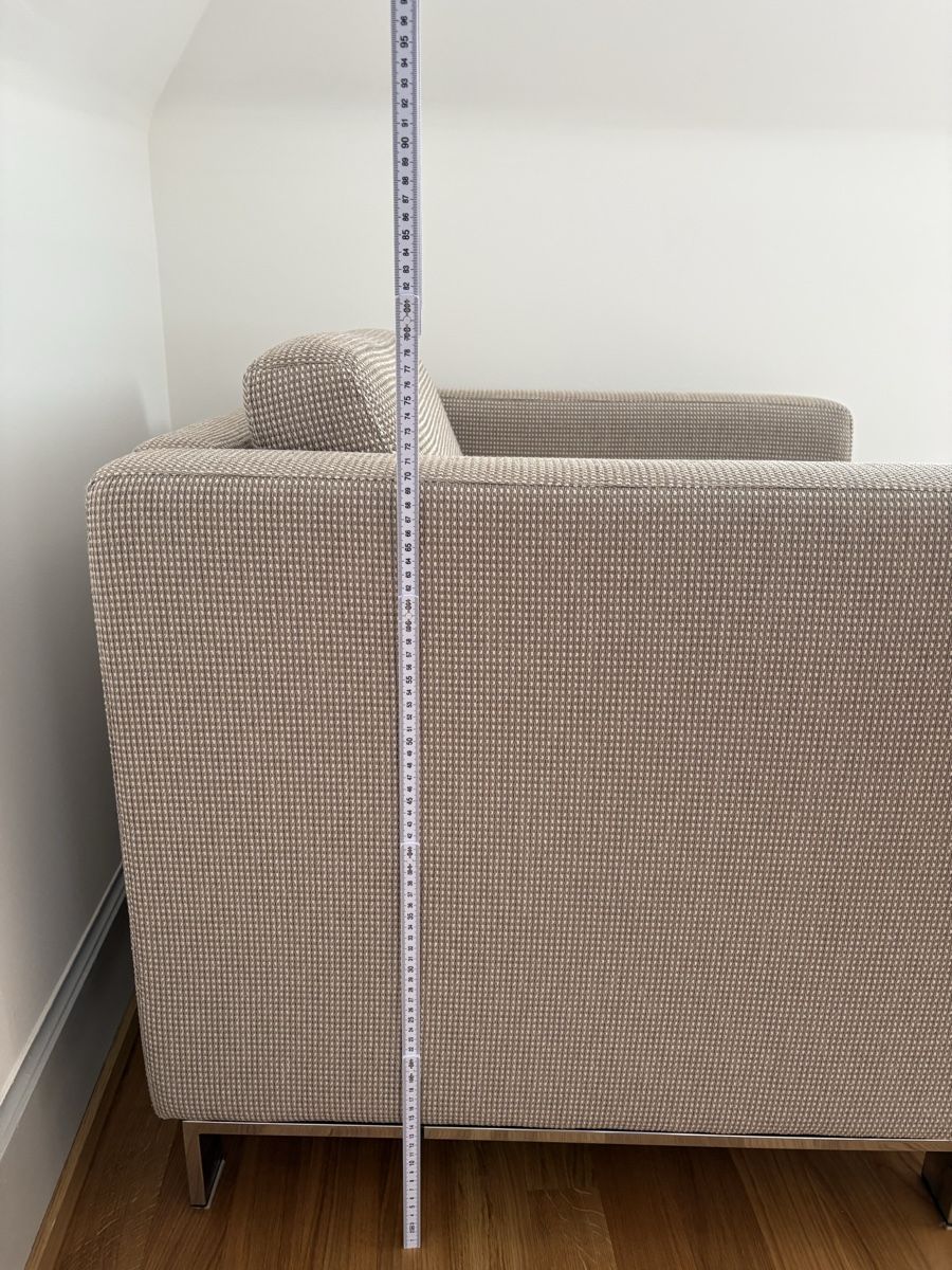 Poltrone: Sessel mit Hocker Bouclé – Usato da Zürich venduto da luk_p2td 1