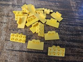 lego 93274 lot de 20 pièces Yellow Bracket 1 x 2 - 2 x 4
