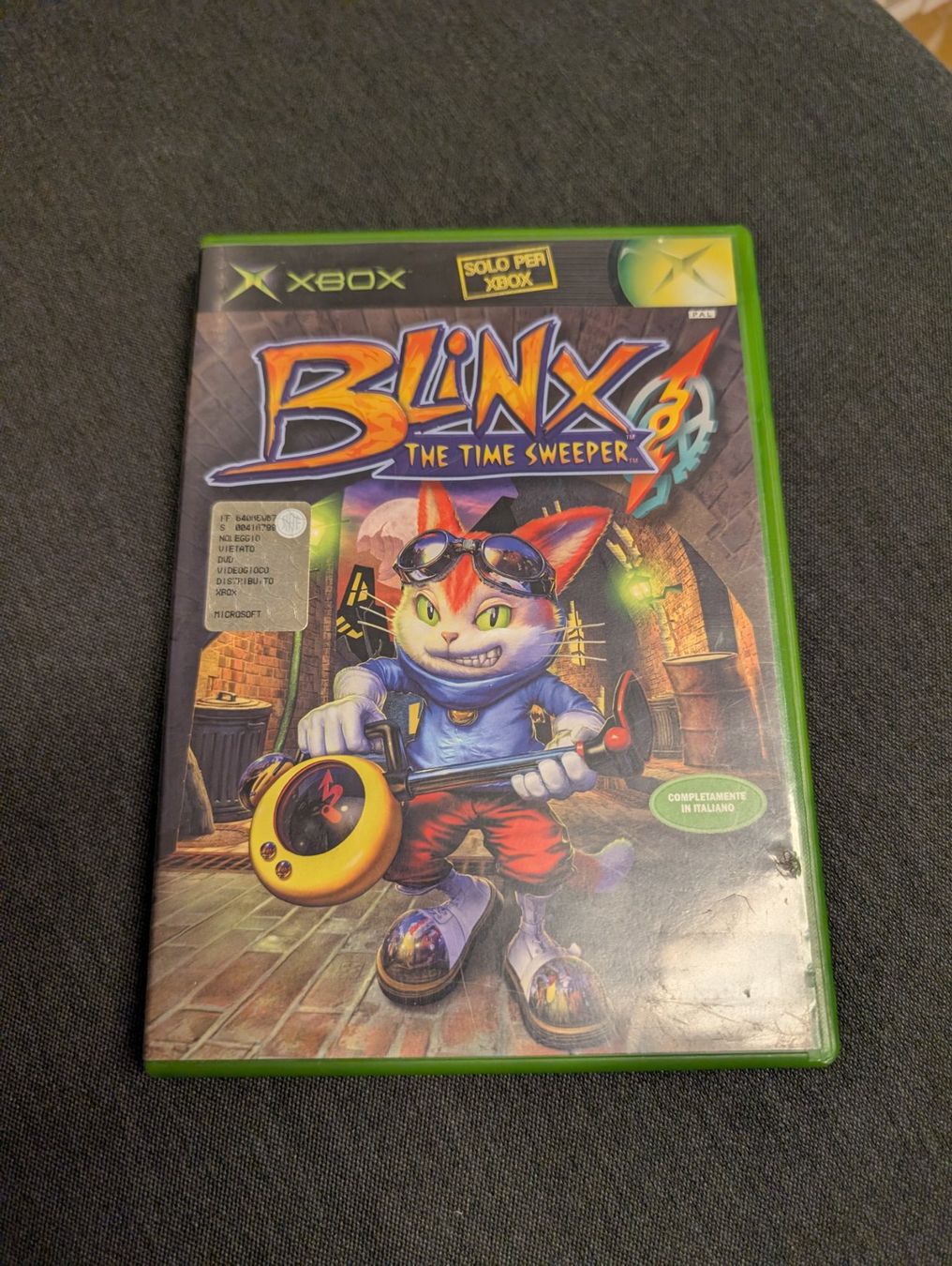 Giochi: Blinx the Time sweeper Microsoft Xbox Microsoft Xbox – Usato da Giubiasco venduto da Ticinerd