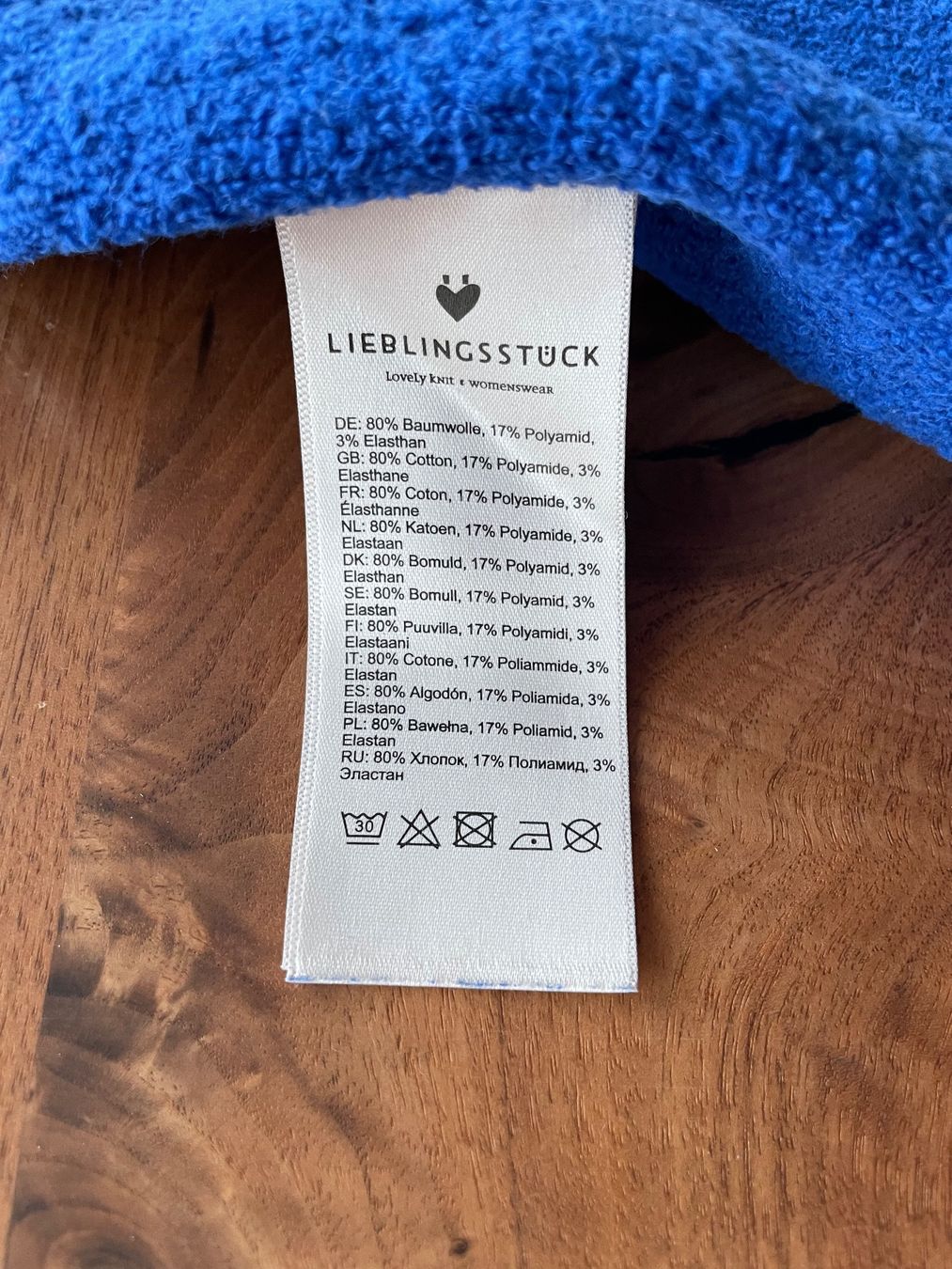 Maglioni & Felpe: Lieblingsstueck Pullover, Gr. 38 Blau, Kuschelig, Winter... – Usato da Unteriberg venduto da fae_2gz2 1
