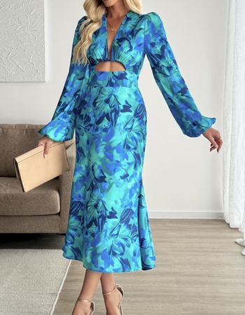Glamour e sexy abito per primavera-tg M/L-nuovo