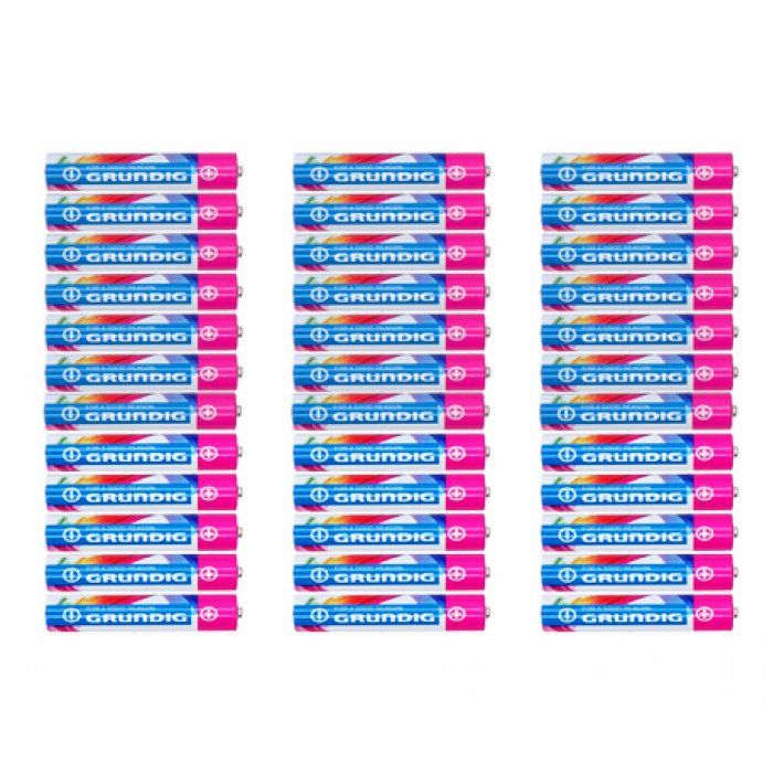 Akkus & Batterien: 36 St. AAA / Micro Alkaline-Batterien, Grundig – Neu und originalverpackt aus Oensingen von Liquidations-Shop 1