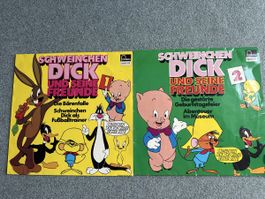 Schweinchen Dick und seine Freunde 1 & 2 Schallplatten