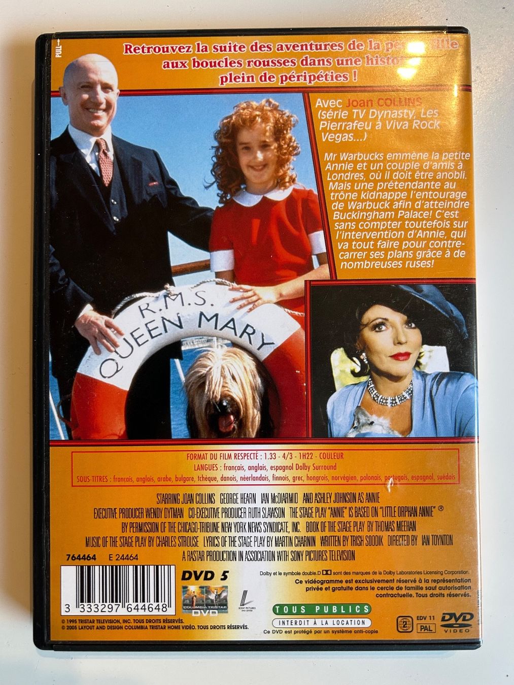 Alle DVDs: LES NOUVELLES AVENTURES D’ANNIE – Gebraucht aus St-Cierges von Crisi53 1
