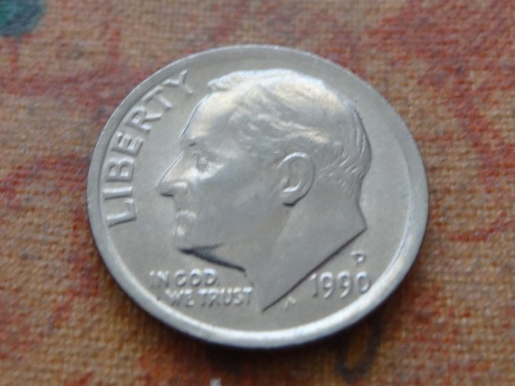 Tutti le monete: USA ONE DIME 1990 – Usato da Romanel-sur-Lausanne venduto da Swift13