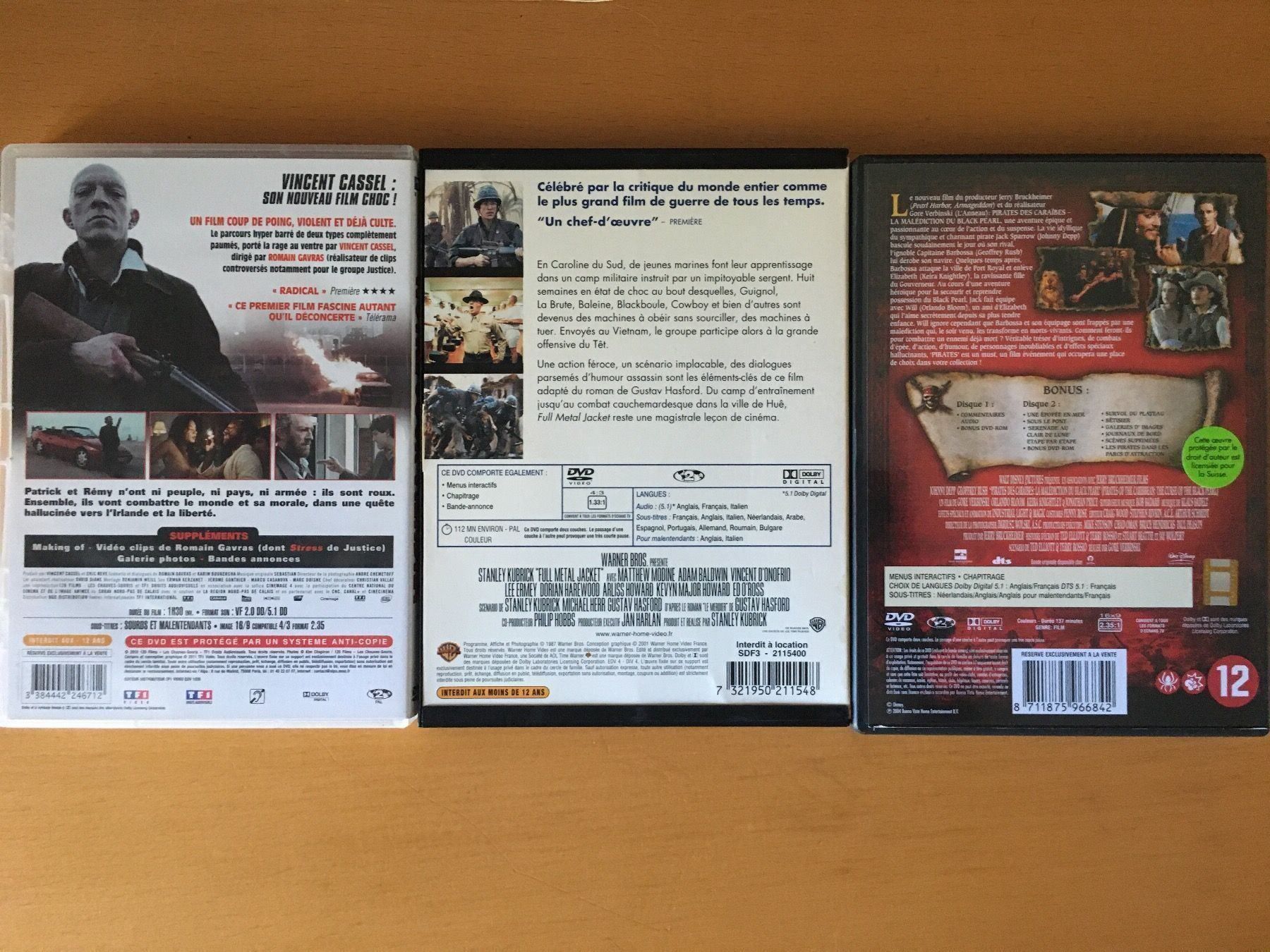 Tutti i DVDs: 3 DVDs for 5.- – Usato da Neuchâtel venduto da Tradeboi 2