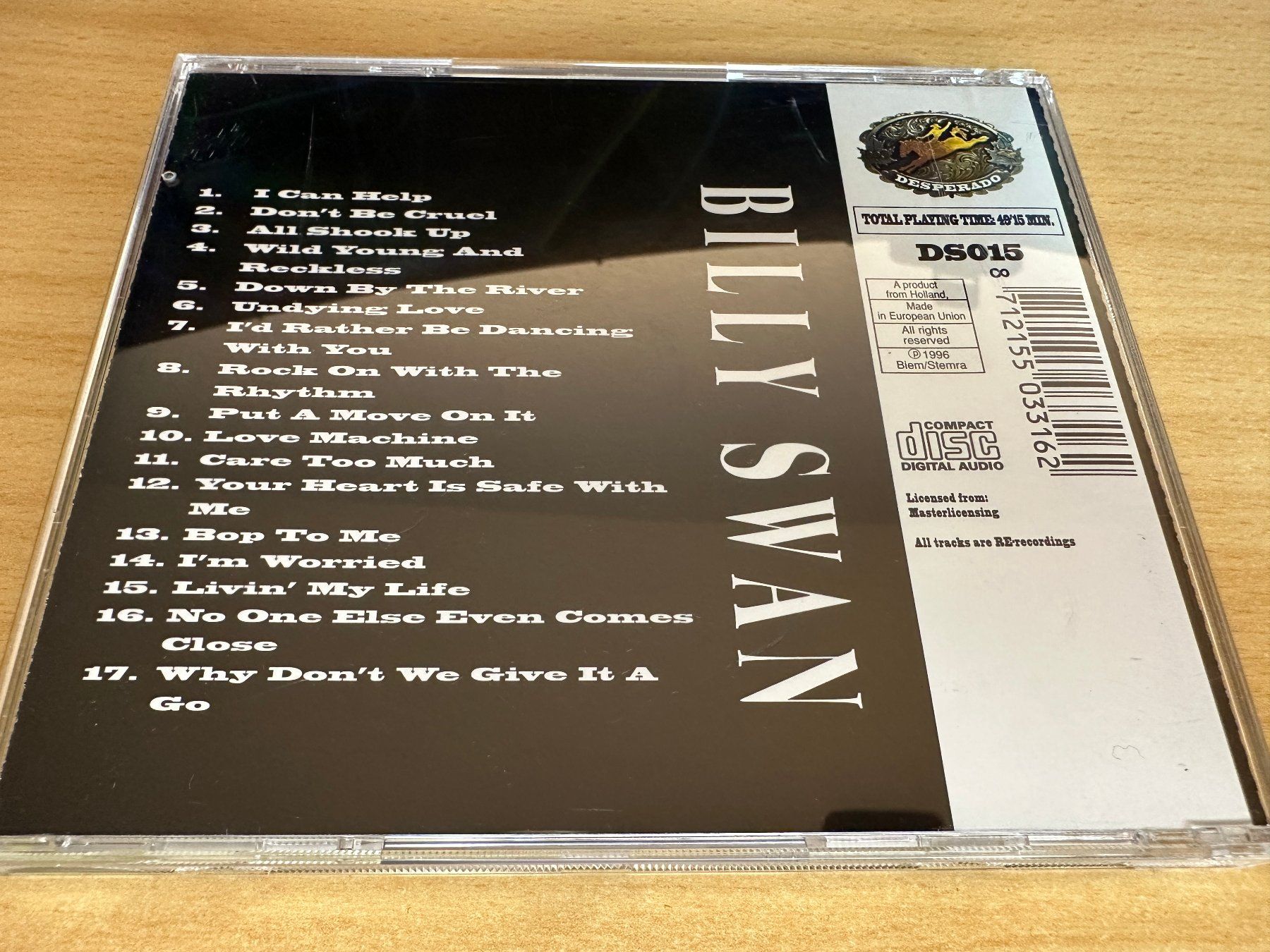 CDs: Billy Swan – Billy Swan – Gebraucht aus Rikon im Tösstal von Alpenmutz 1