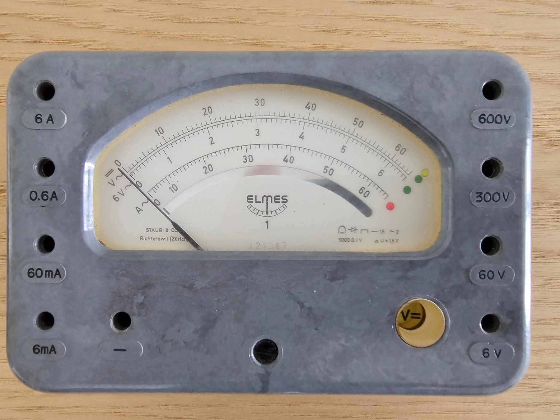 Messen: Multimeter Elmes 1 Staub & Co. AG; Richterswil – Gebraucht aus Zürich von caferos