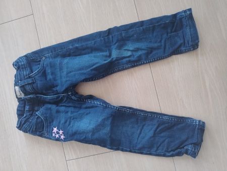 Dünn gefütterte Jeans Gr. 98 von Impidimpi