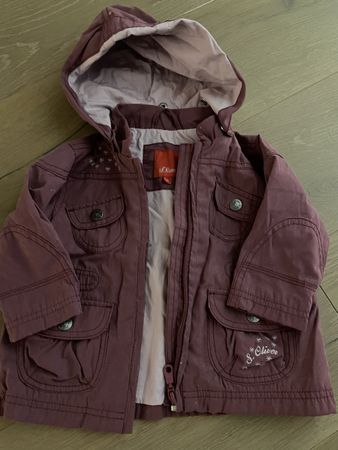 Übergangsjacke C&A rosa geblümt Grösse 68 neuwertig