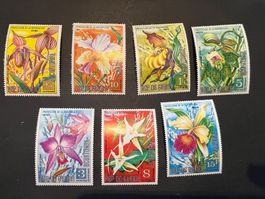 Equatorial Guinea 1974 - Protected Flowers  ** Super (E464)