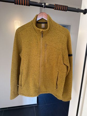 Trevolution Fleecejacke Herren Grösse M gelb meliert 