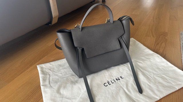 Celine Taschen für Damen: Celine Mini-Gürteltasche, Belt Bag, Grau – Gebraucht aus Horgen von Fioko1984 1