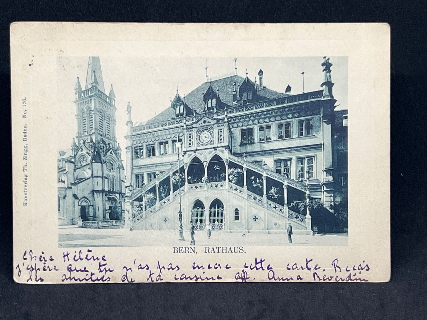 Cartoline postali: Bern. Rathaus – Usato da Widnau venduto da Brusi9