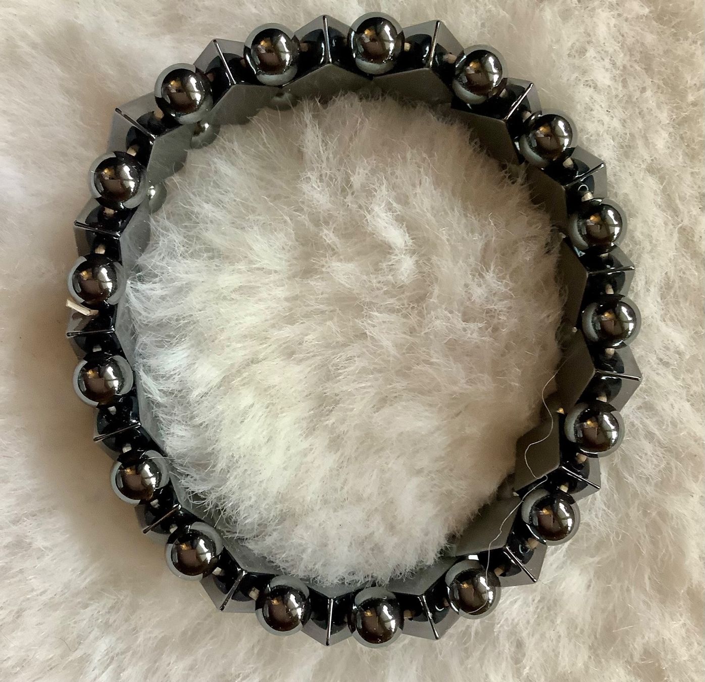 Bracciali & Braccialetti: Armband aus Hämatit – Nuovo (secondo la descrizione) da Diessenhofen venduto da vola123 2