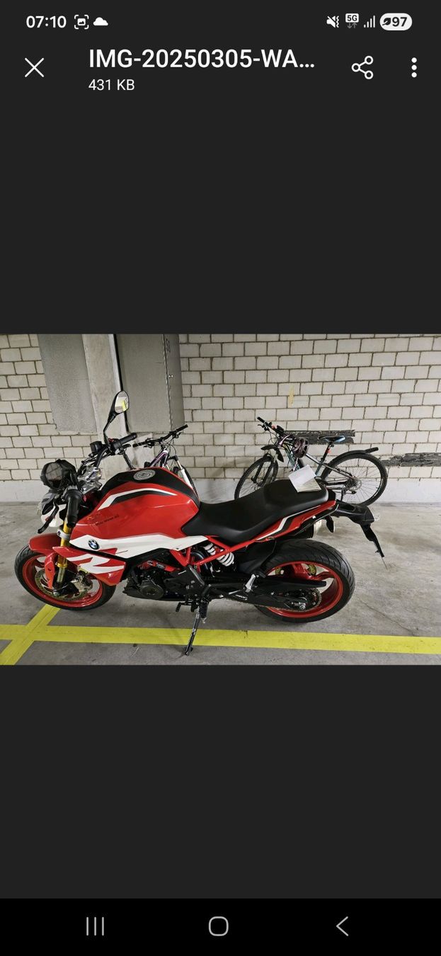 BMW Strada: BMW G310 R – Usato da Volketswil venduto da ser_t6c5 1