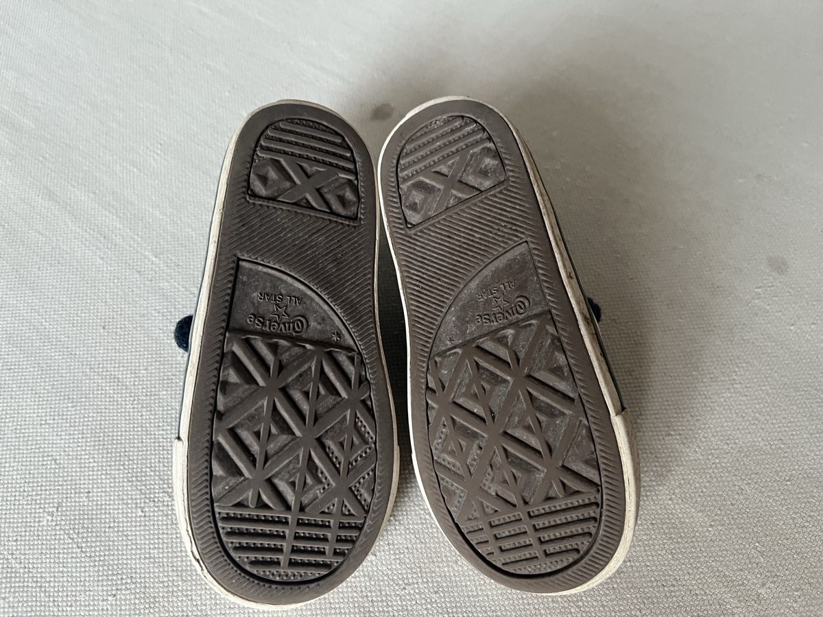 Scarpe per ragazzi: Kinder Converse All Star Grösse 24, Klettverschluss, – Usato da Zürich venduto da p.kanne 3