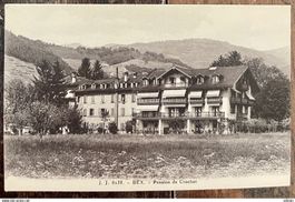 BEX - Pension de Crochet - carte ancienne