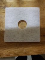 Ersatzfilter Set weiss quadratisch neuwertig