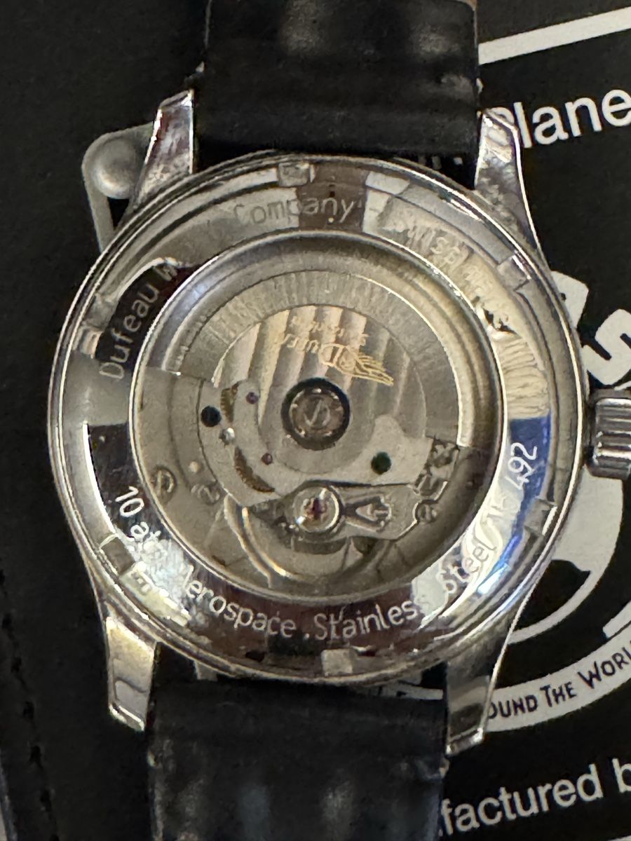 Uhren: Dufau Pilot's Watch Douglas DC-3 Automatic mit Box – Gebraucht aus Montévraz von W1965 4