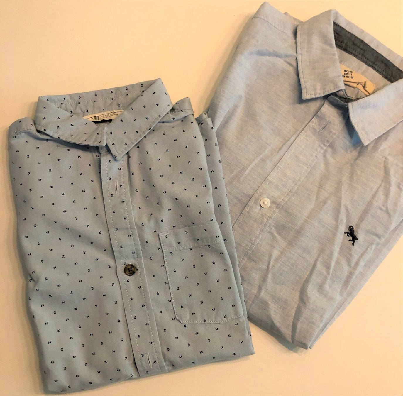 H&M Hemden, T-Shirts & Polos: Lot de deux chemises H&M – Gebraucht aus BURTIGNY von annji