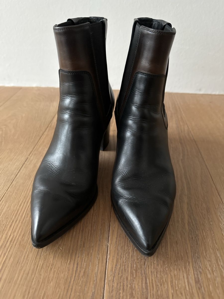 Santoni Scarpe da donna: Santoni Leather Ankle Boots – Nuovo (secondo la descrizione) da Binningen venduto da can_s2yh 1