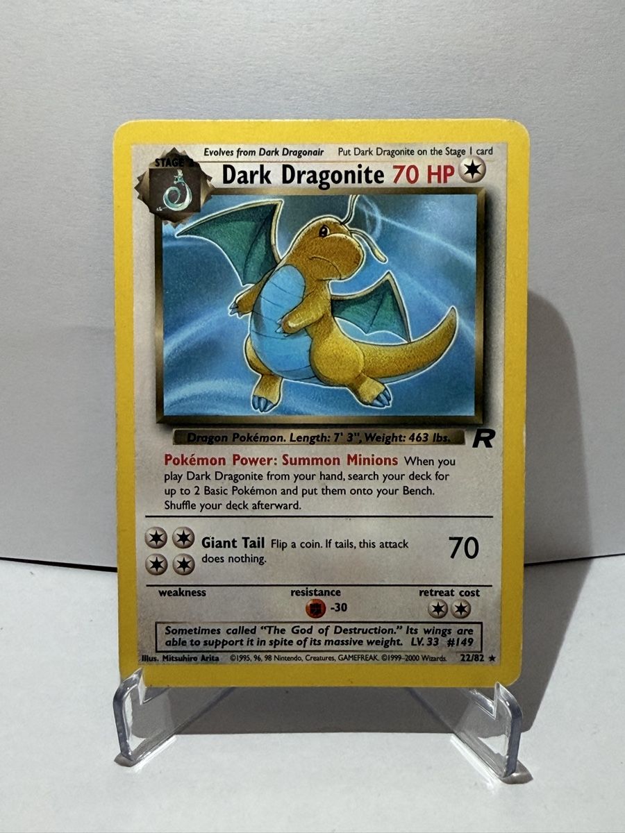 Pokémon Carte collezionabili: Pokémon Dark Dragonite – Usato da Wetzikon ZH venduto da kev_2rhl