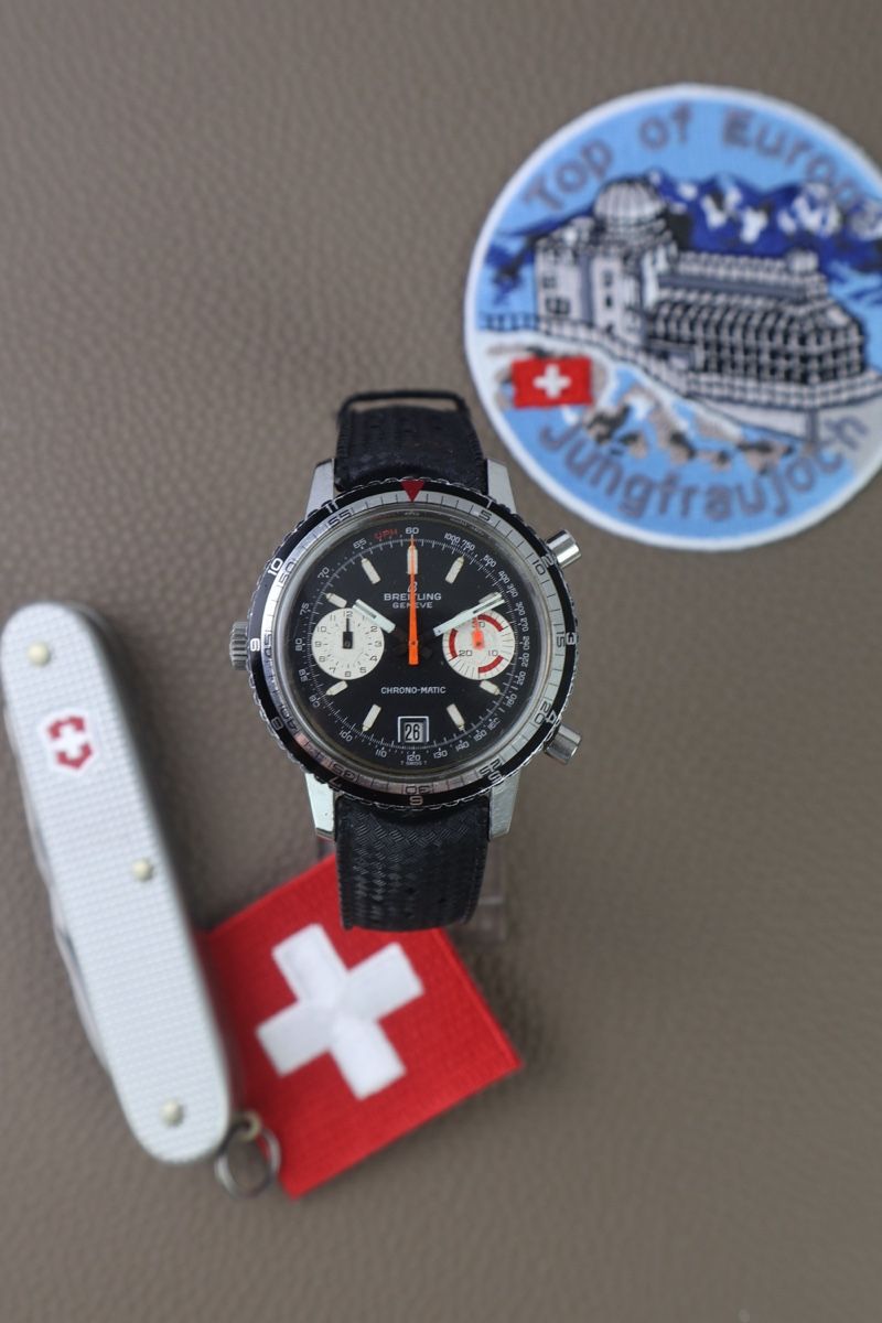 Breitling Montres: Breitling Chrono-Matic 2110 calibre 11  – D'occasion à Anières par Argo.Watches 8