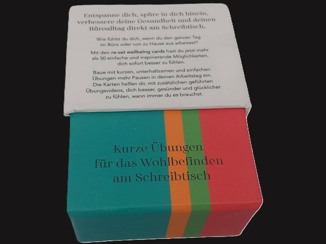 Livres: RE-SET Wellbeing Cards – D'occasion à Hünenberg par Restwert_Zug 2