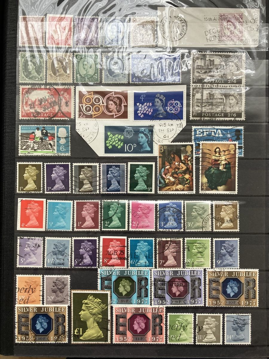 Alle Briefmarken: Belgien GB 6 Seiten – Gebraucht aus Cham von Diablo1232 7