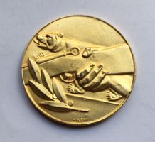 Schützemedaille Bern Silber vergoldet R389a