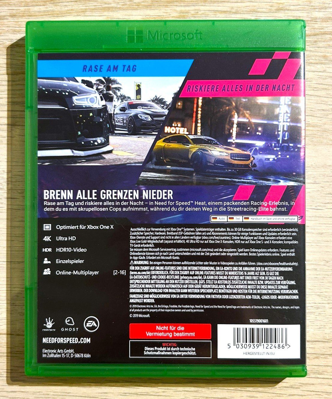 Microsoft Giochi: Need for Speed Heat Xbox One – Usato da St. Gallen venduto da Alpine.Arcade 1