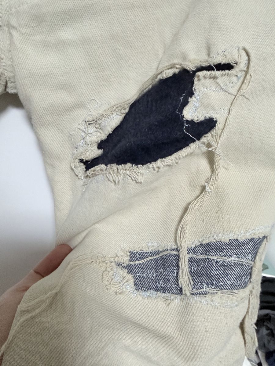 Levi's Jeans: Vintage Levis Reworked / Patchwork Jeans – D'occasion à Kaltbrunn par LuxShop 2
