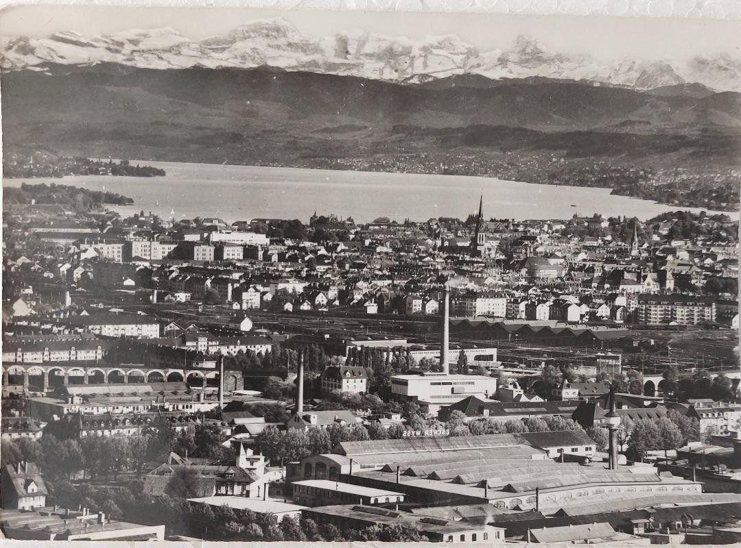 Cartoline postali: ZÜRICH  -  von der Wald – Usato da Delémont venduto da Domdom1