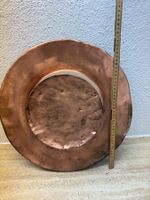 Grosse handgearbeitete Kupferschale Ø ca. 40 cm