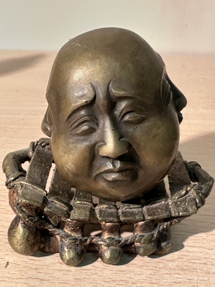 Figuren: Statue Bouddha 4 visages en bronze, 8cm – Gebraucht aus Lausanne von artnouveau04 2