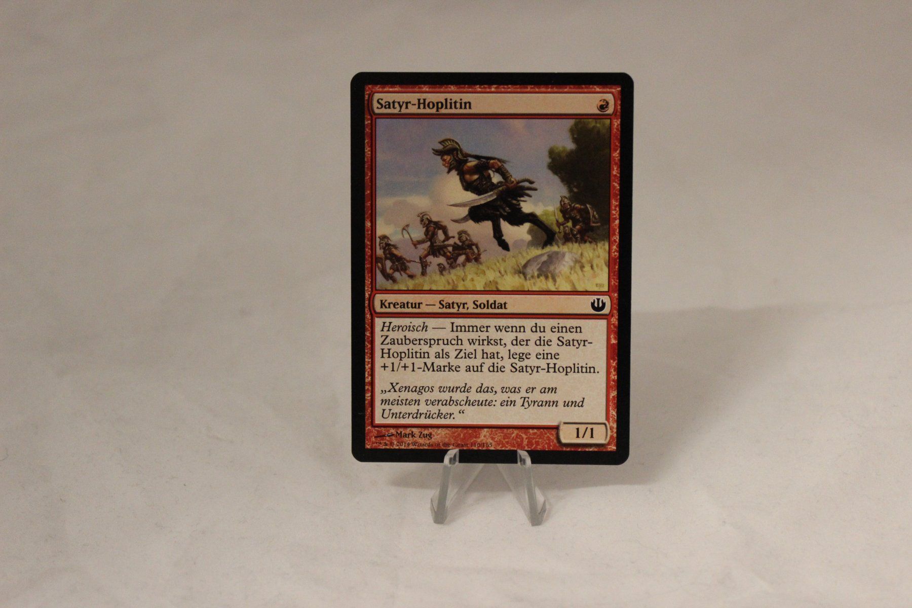 Magic The Gathering Carte collezionabili: Satyr-Hoplitin - Magic – Usato da Dulliken venduto da Sefty
