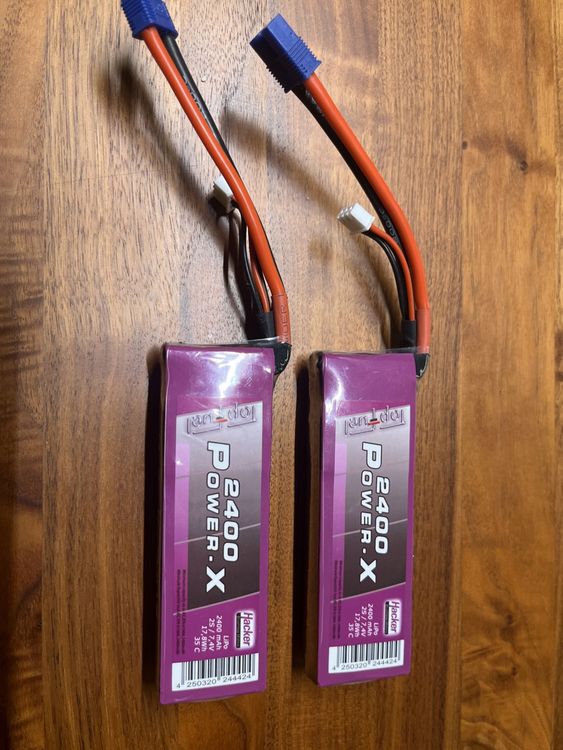 2x Hacker Power X 2S 2400mah | Kaufen auf Ricardo