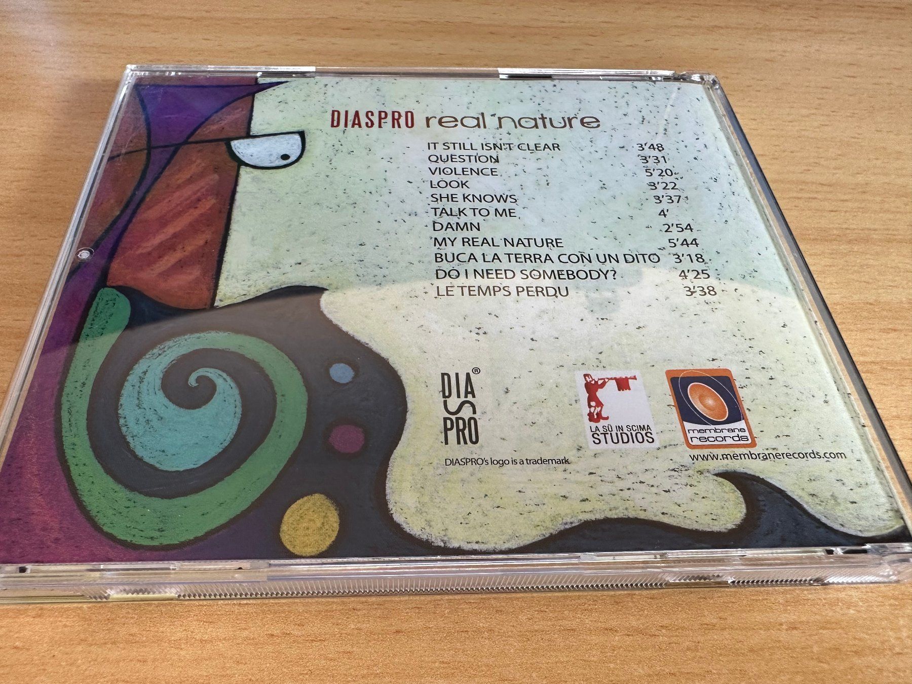 CDs: Diaspro – Real Nature – Gebraucht aus Rikon im Tösstal von Alpenmutz 1