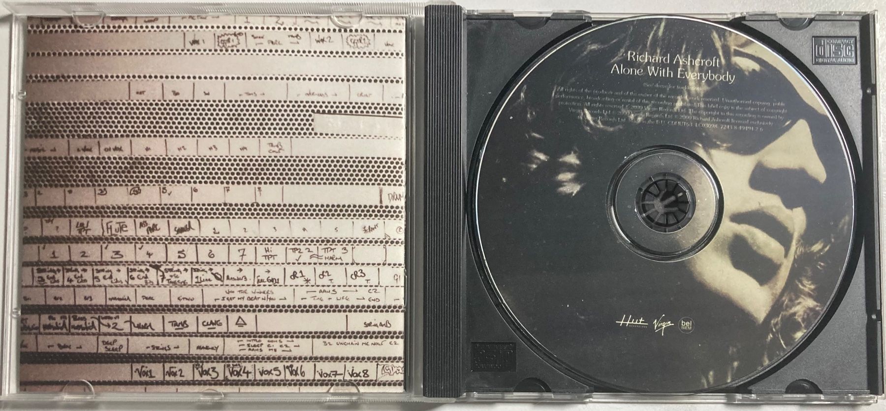 CD: THE VERVE / RICHARD ASHCROFT - ALONE WITH EVERYBODY – Usato da Poliez-Pittet venduto da Newtown-Records 2