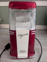 Retro Popcornmaschine rot/weiss