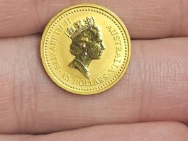 Goldmünze 999,9. Australian