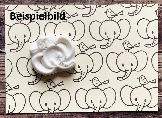 Timbri: Stempel Elefant mit Vogel gross – Usato da Liebefeld venduto da Ochotona 2