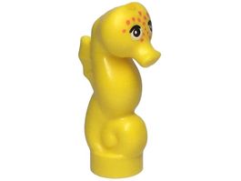 LEGO 67156pb03 Yellow Seahorse, Friends Style with Black Eye
